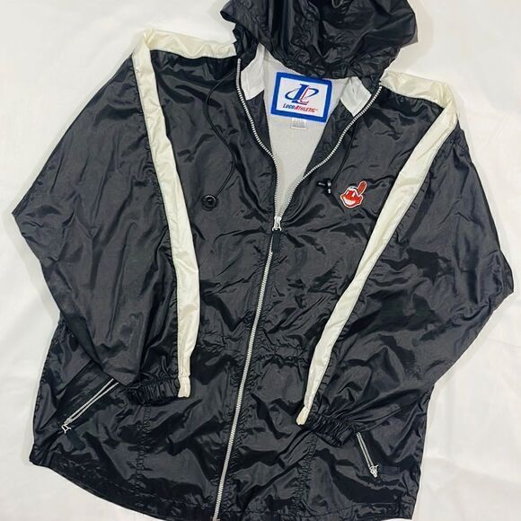 Vintage Cleveland Indians Embroidered Windbreaker Jacket - Picture 1 of 7